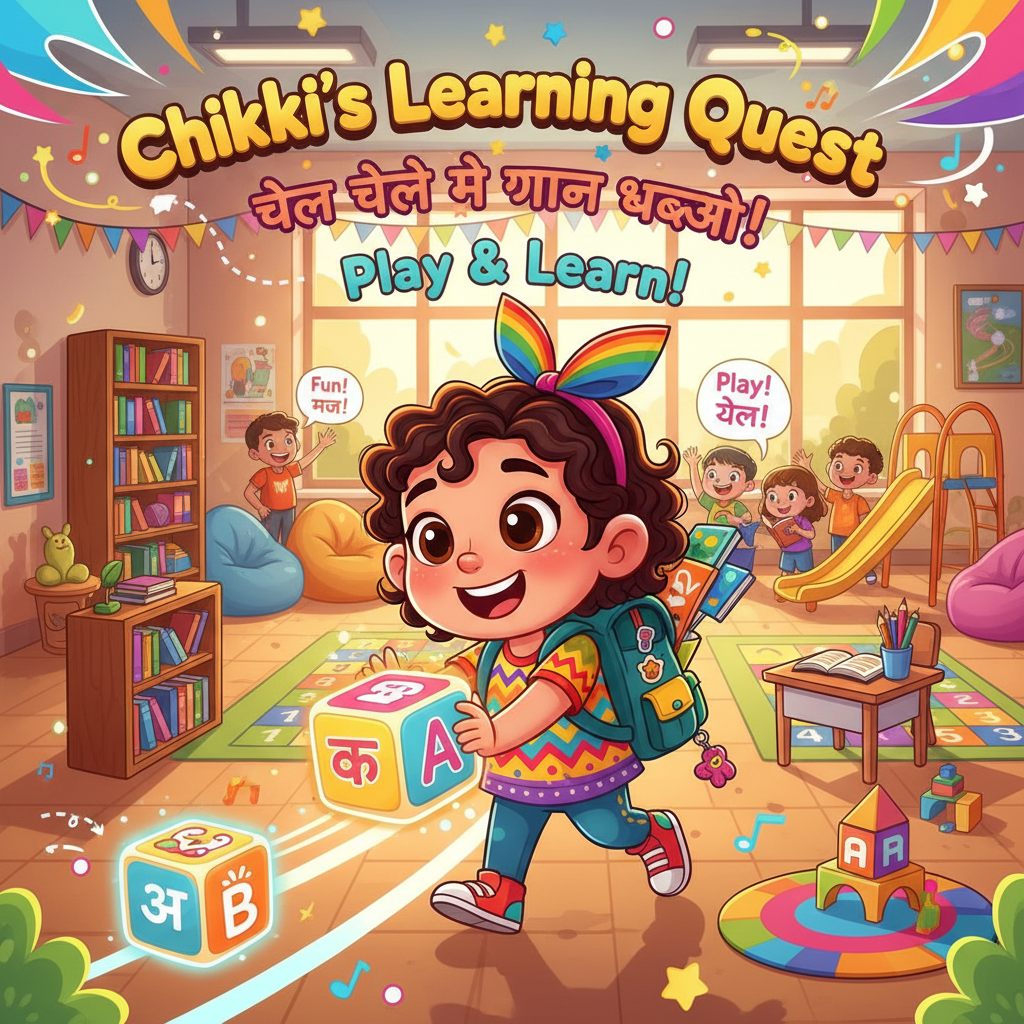 Chikki’s Learning Quest - Grid-Based Puzzle by Jabali AI