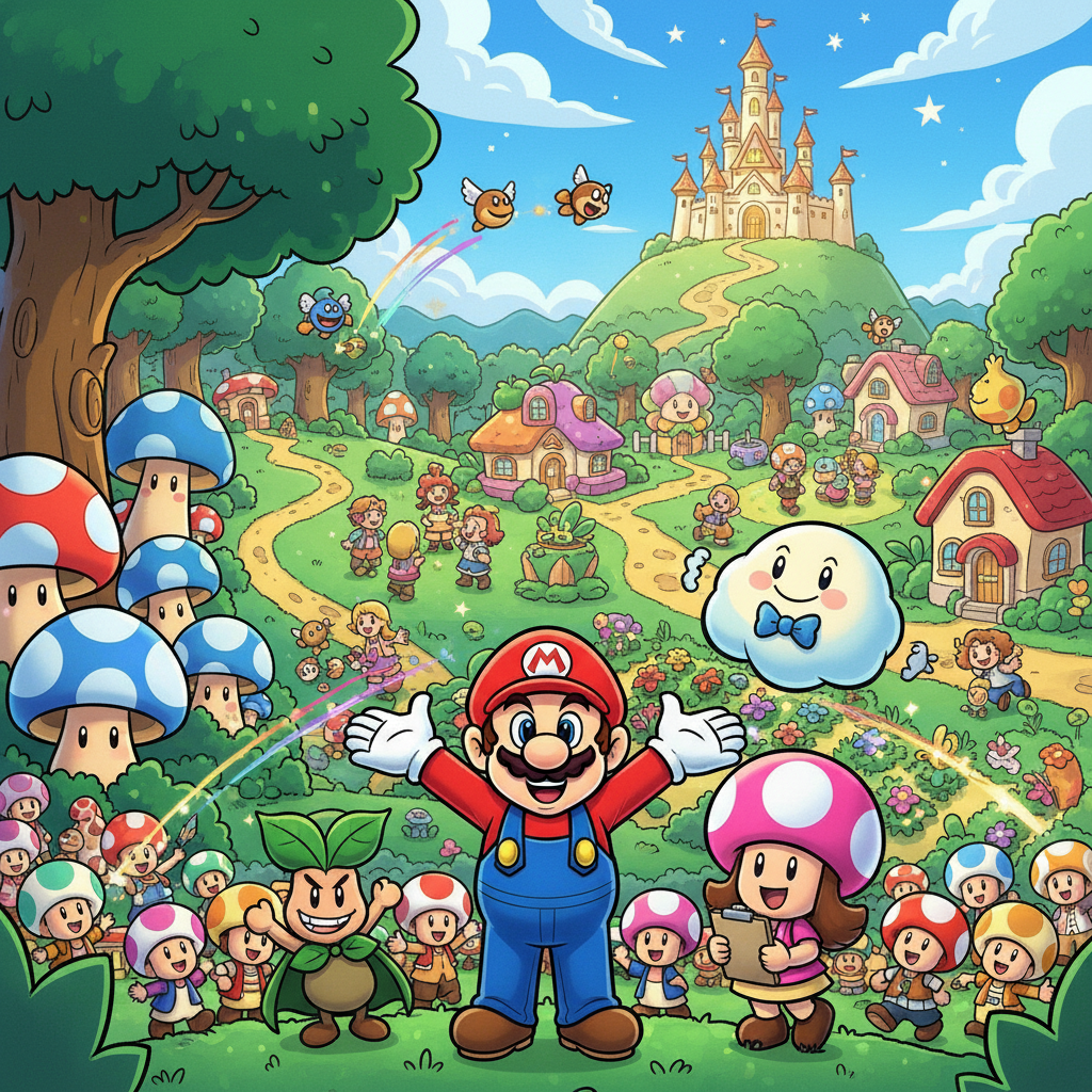Super Mario Kingdom Together - Adventure RPG by Jabali AI
