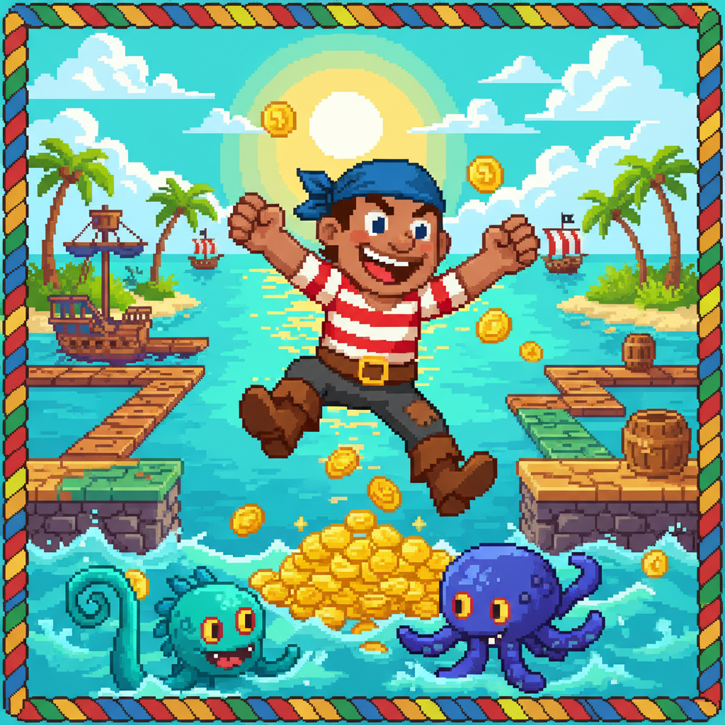 Pirate Dash - create-from-scratch by Jabali AI