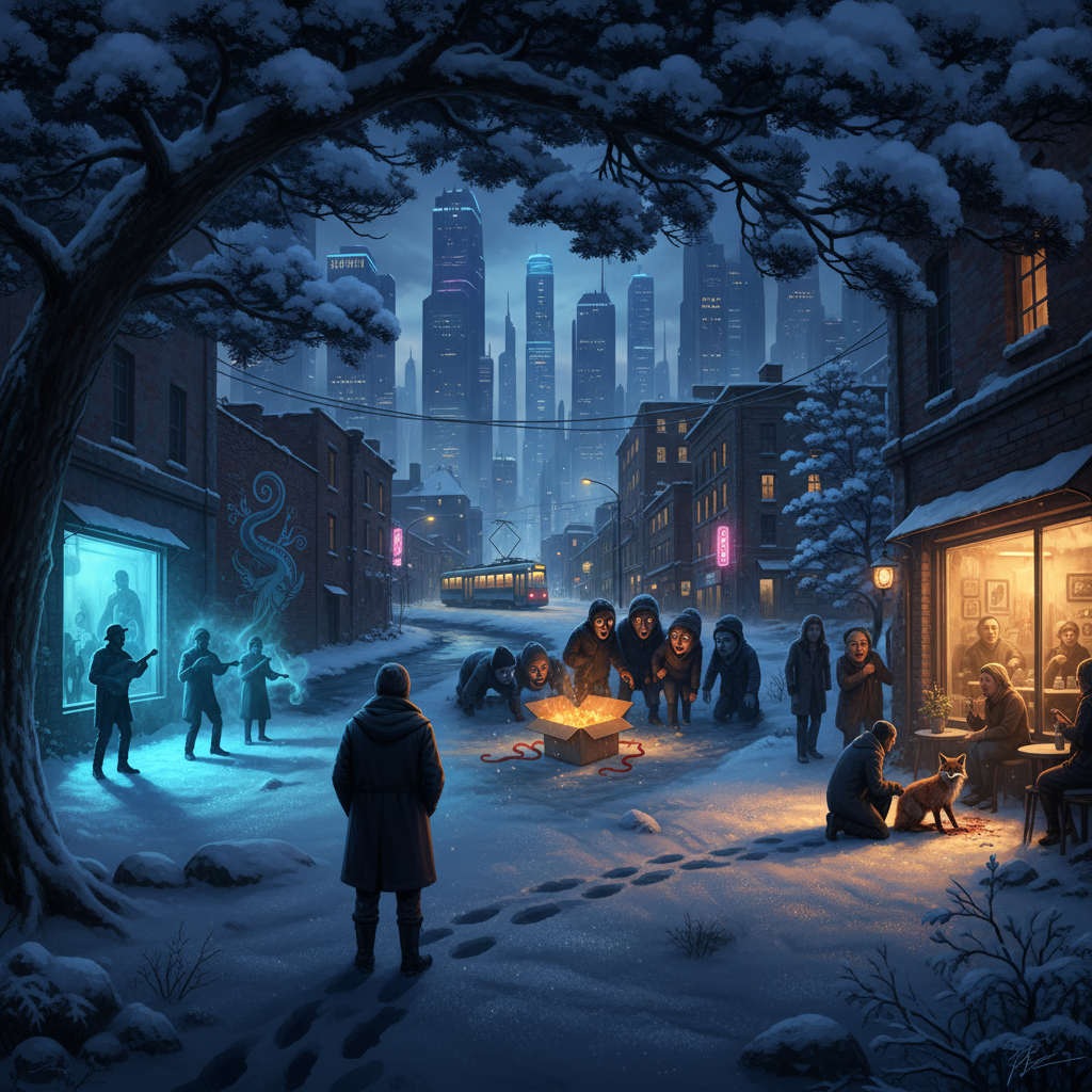 City of Pines - Jabali AI Poster