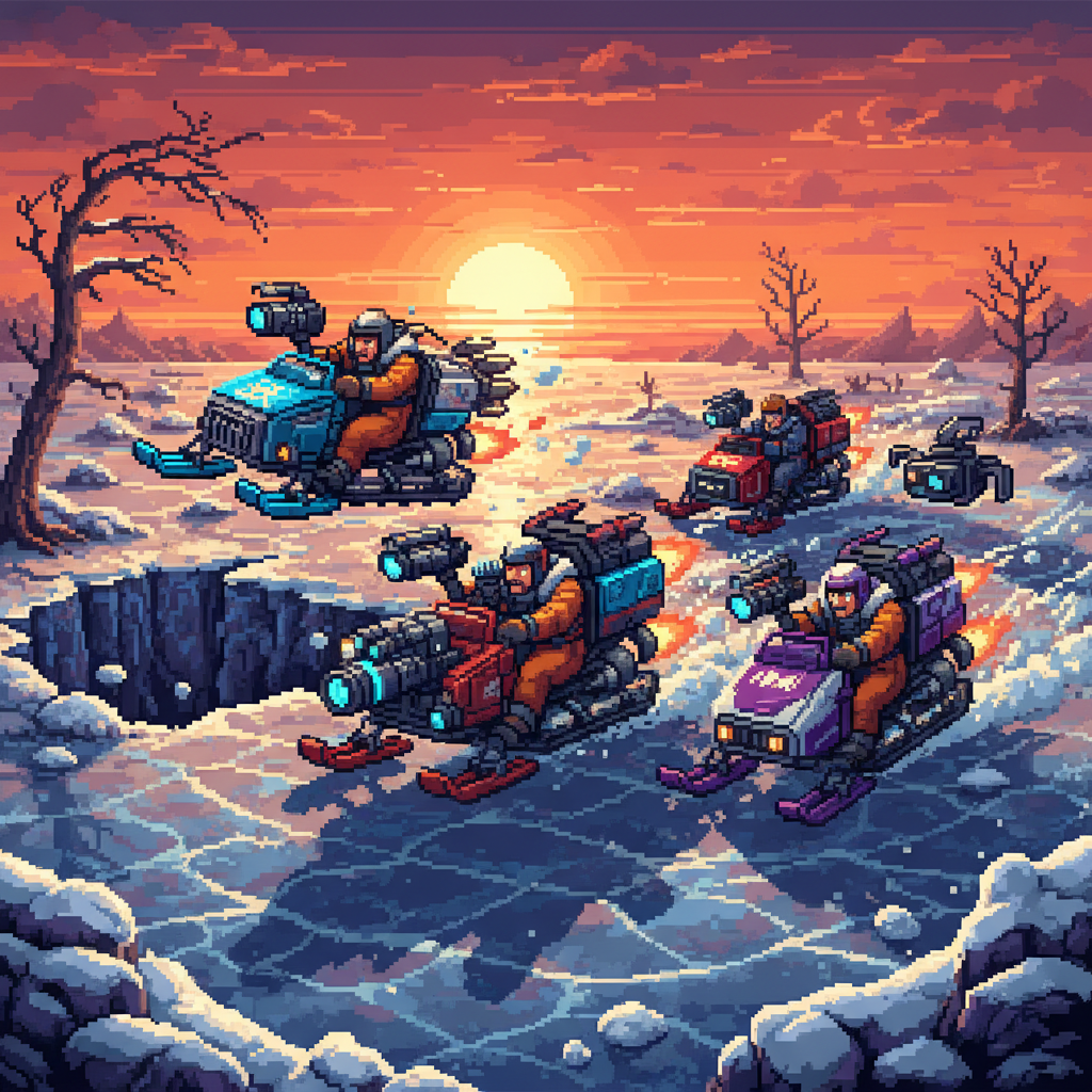 Shadow Sprint: Tundra Rivals - Jabali AI Poster