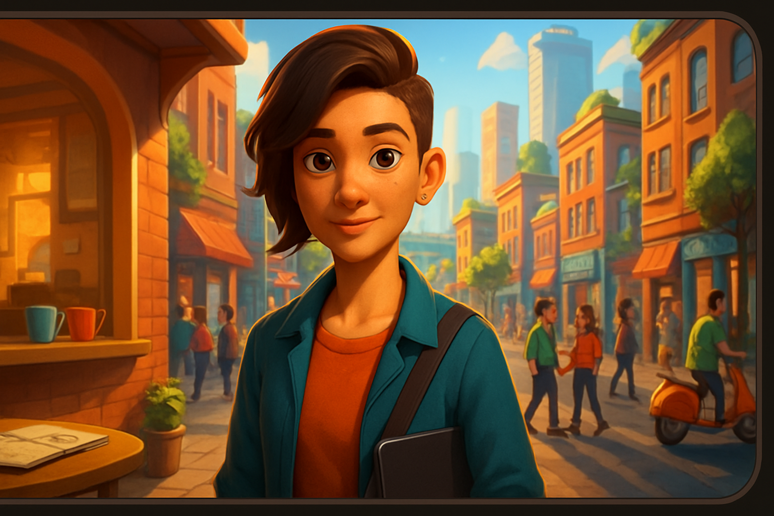 Alex Rivera - 3D Character Simulation by Jabali AI