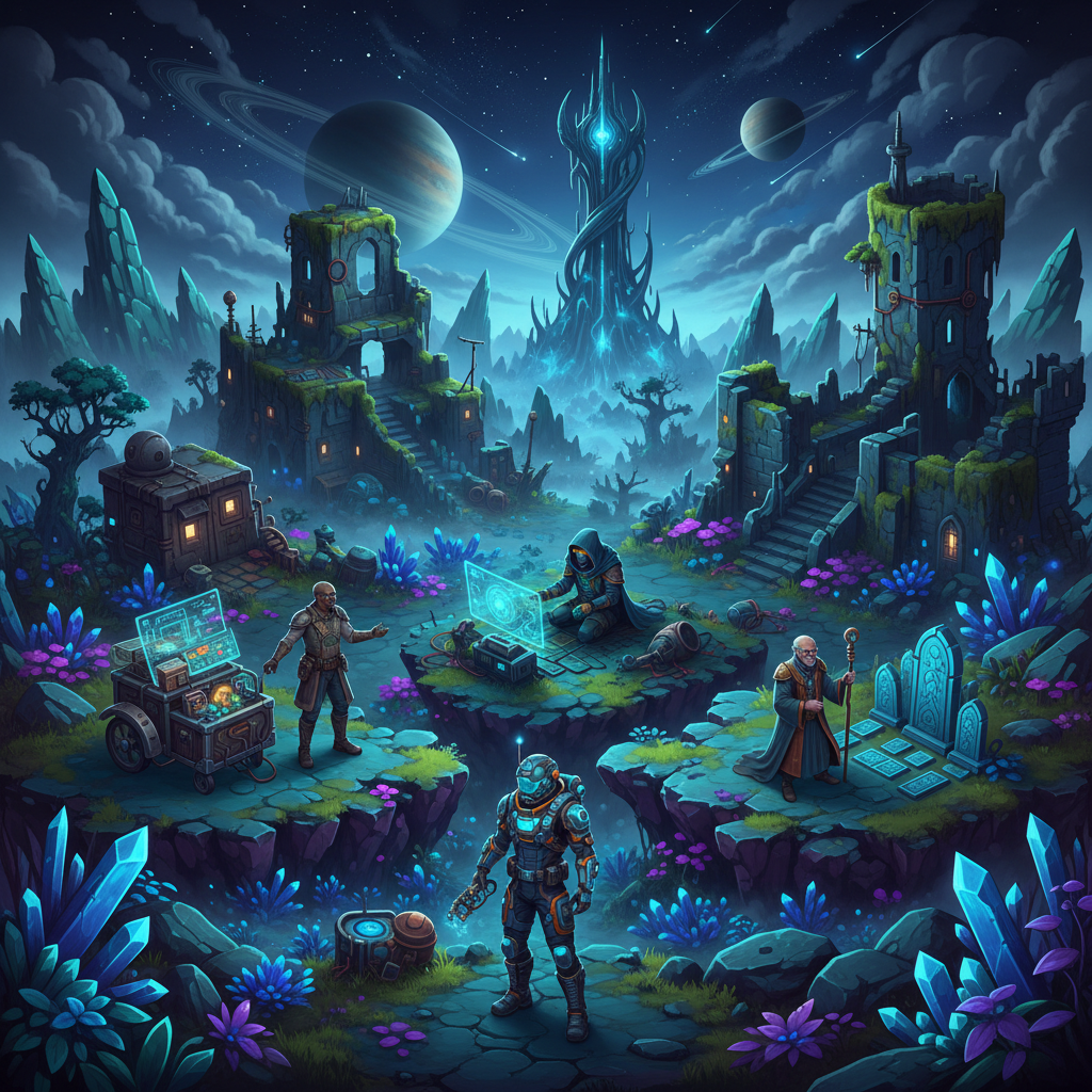 Starfall Frontier - Adventure RPG by Jabali AI