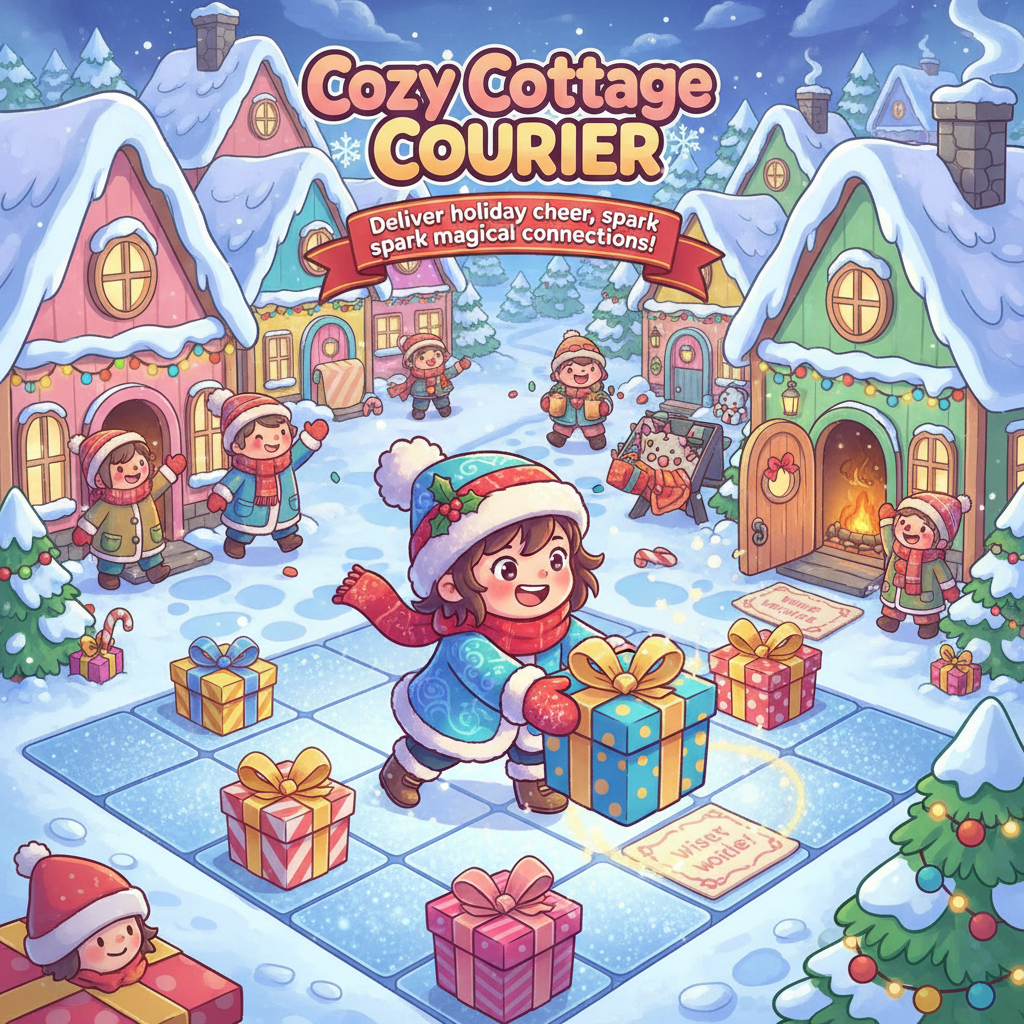 Cozy Cottage Courier - Jabali AI Poster