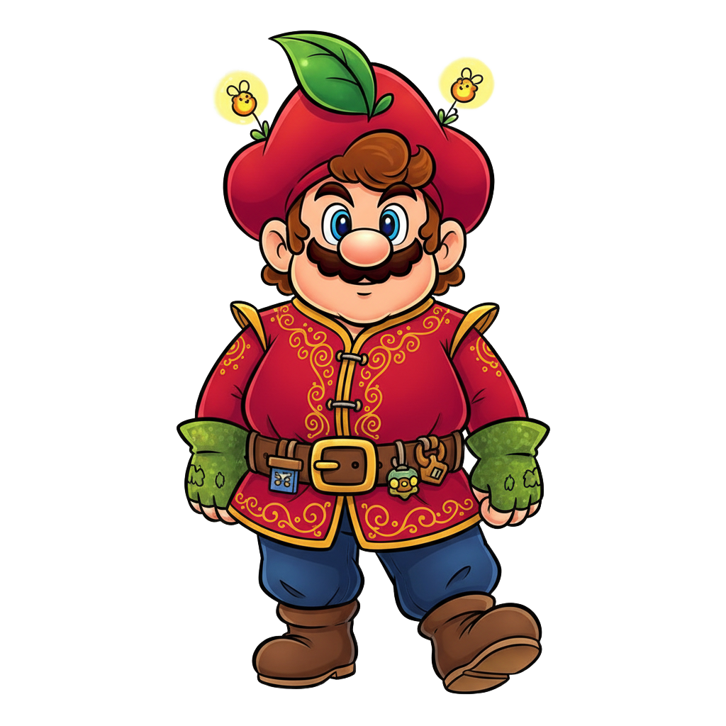 Super Mario - Jabali AI Poster