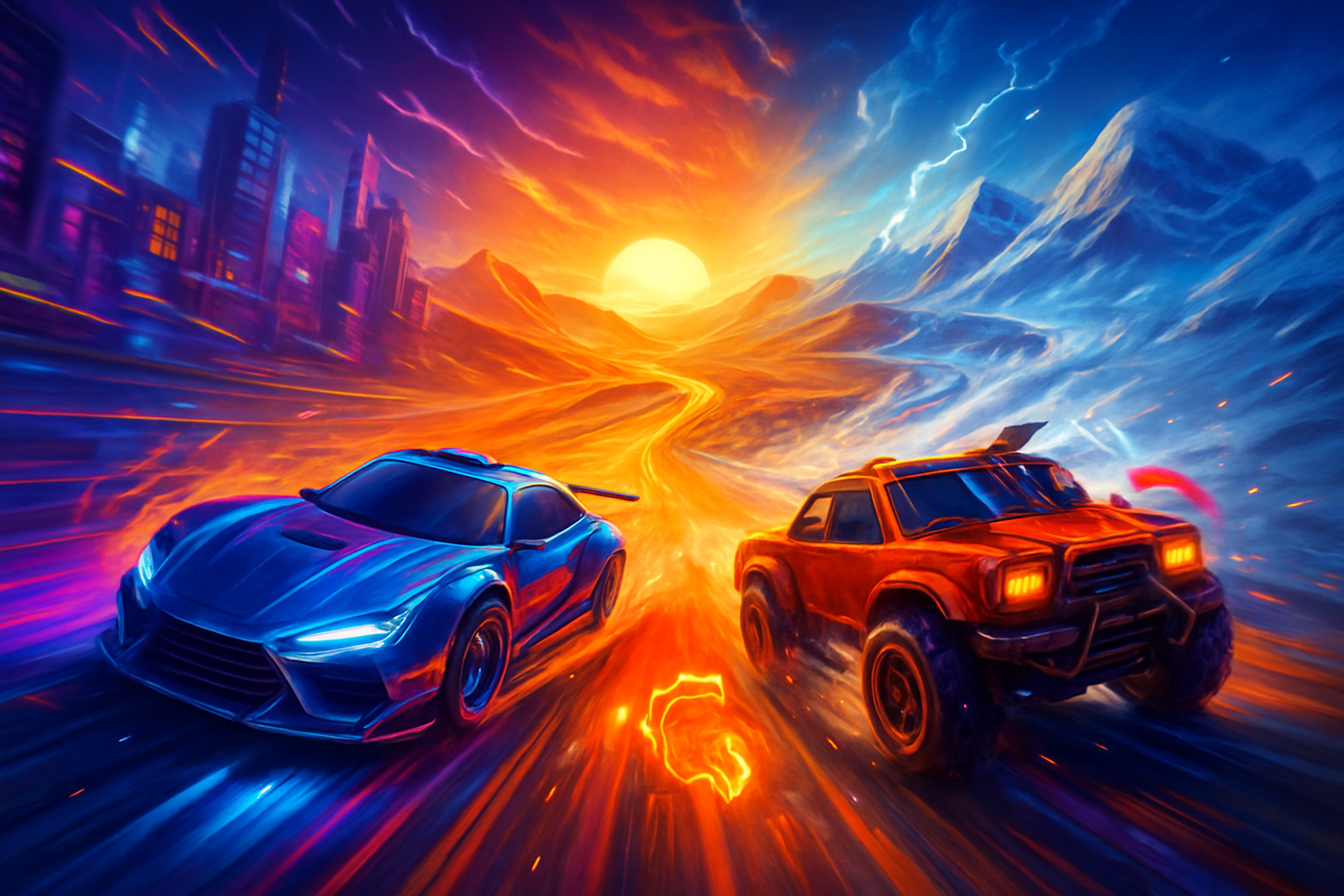 Turbo Rivals: Combat Circuit - 3D Racing by Jabali AI
