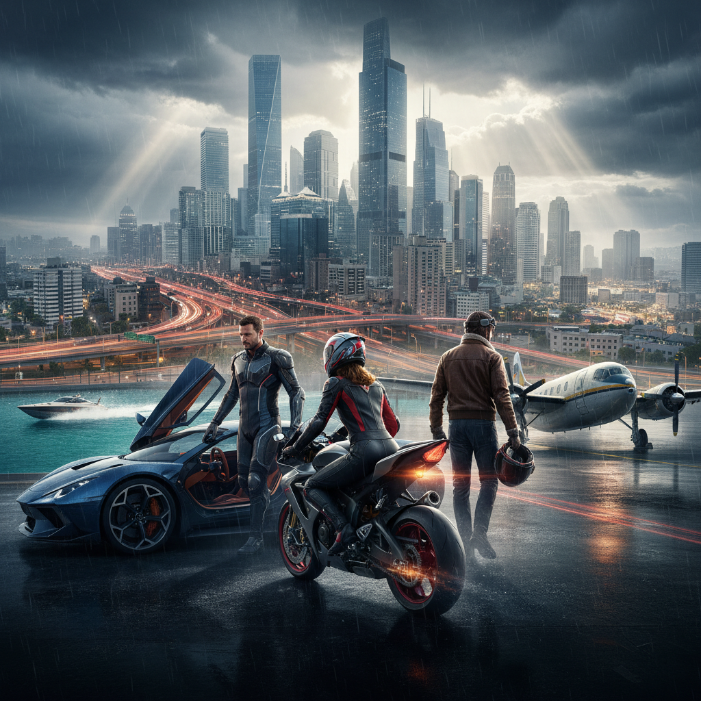 Urban Velocity Circuit - Jabali AI Poster