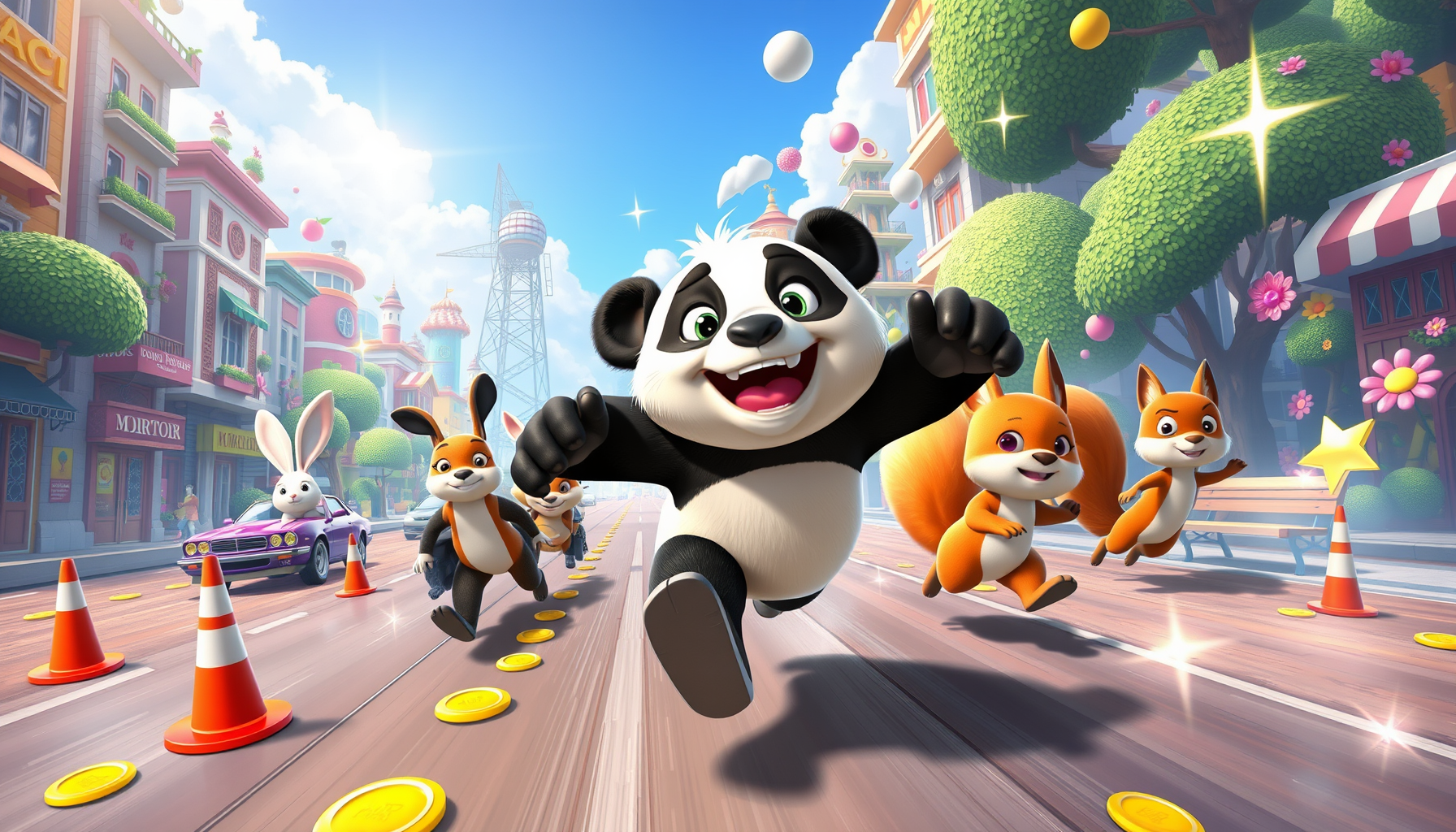 Critter City Dash - 3D Open World by Jabali AI