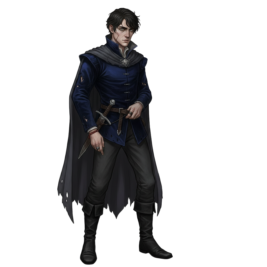 Alester Varrow - Character Life Simulation by Jabali AI