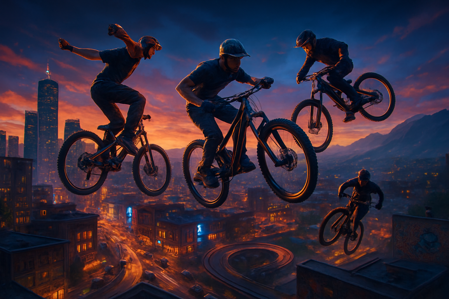 City Flow Riders - 3D Open World by Jabali AI