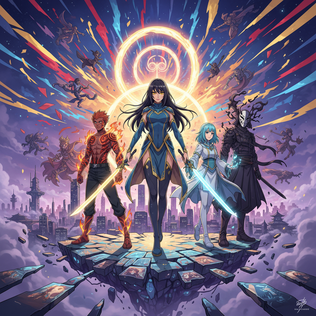 Lumina Rift: Battle of Lost Souls - Jabali AI Poster