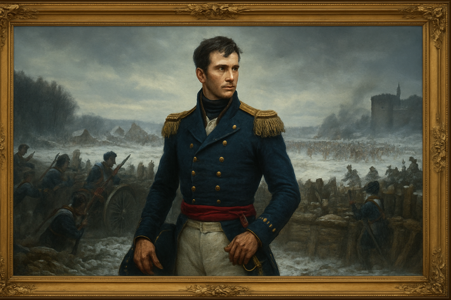 Capitaine Étienne Rousseau - 3D Character Simulation by Jabali AI