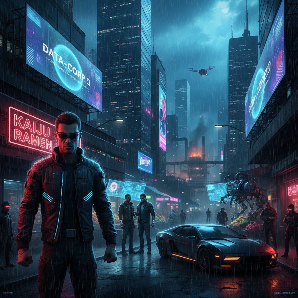 Neon Divide - 3D Open World by Jabali AI