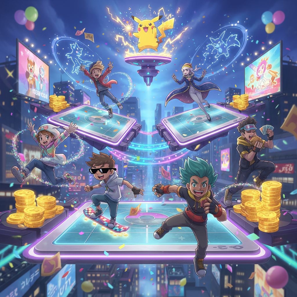 Pokémon Sky Deck Blitz - Jabali AI Poster