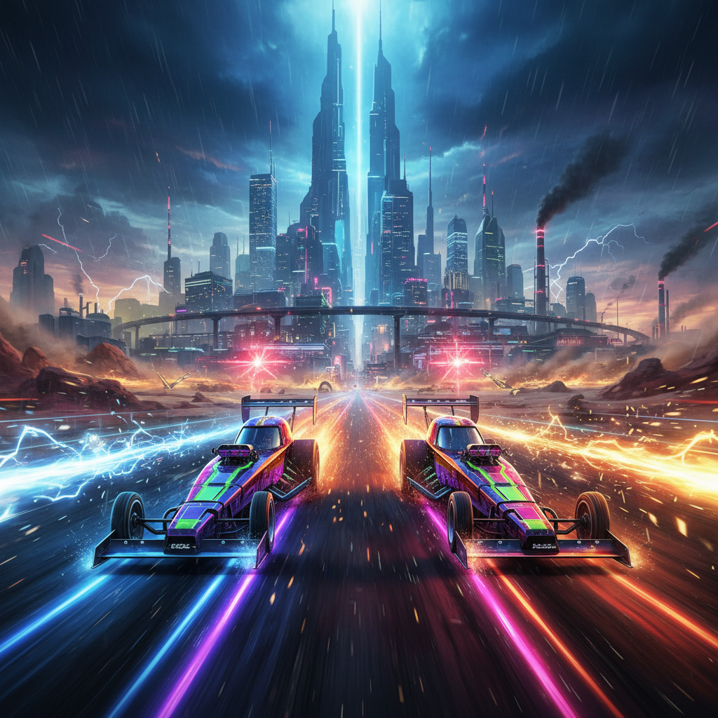 Nitro Clash: Drag Rivals - 3D Racing by Jabali AI