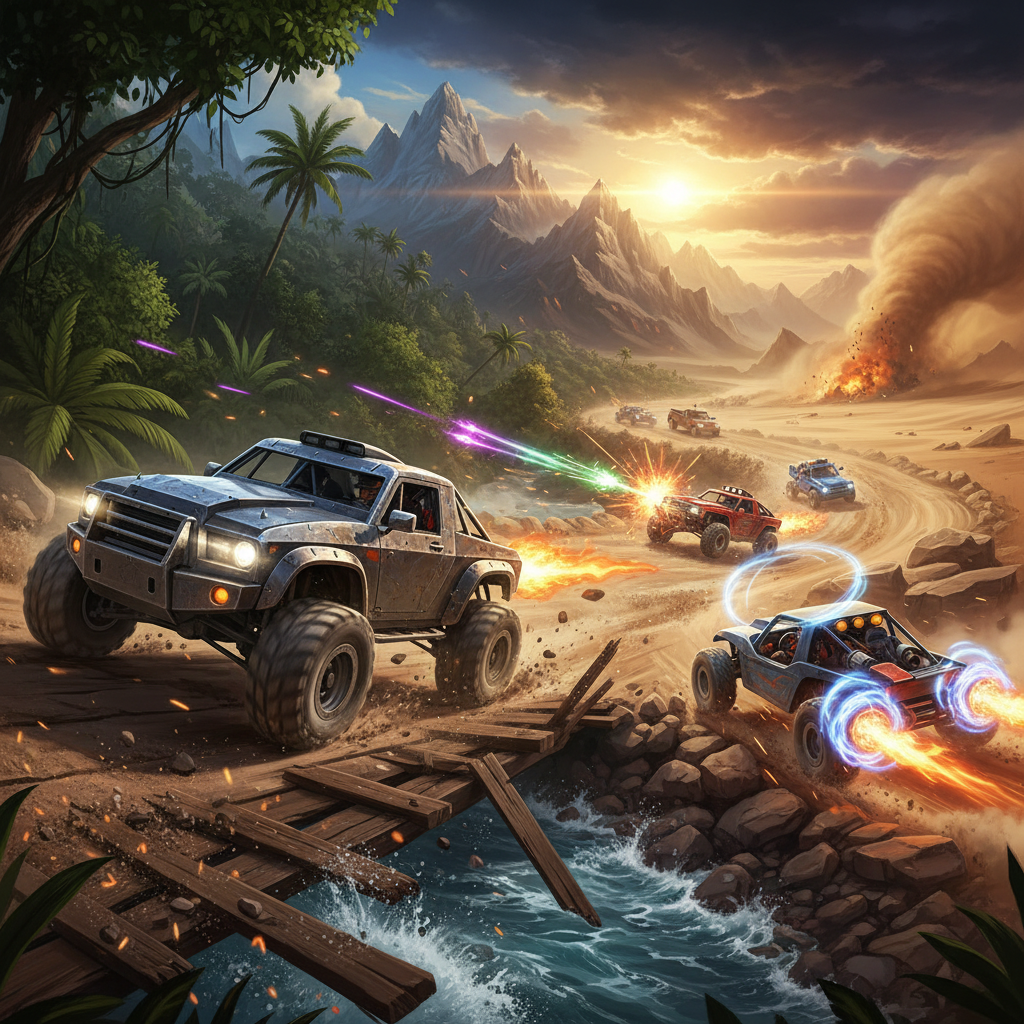afr race - 3D Racing by Jabali AI