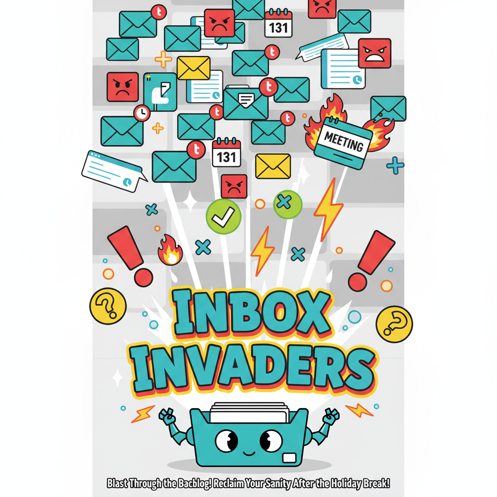 Inbox Invaders - Fixed Shooter Arcade by Jabali AI