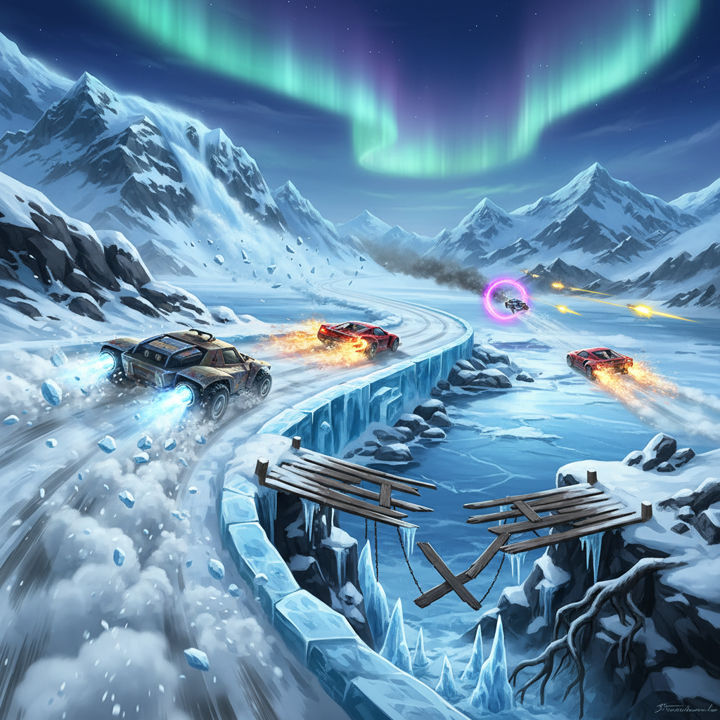 Frostbite Rivals - 3D Racing by Jabali AI