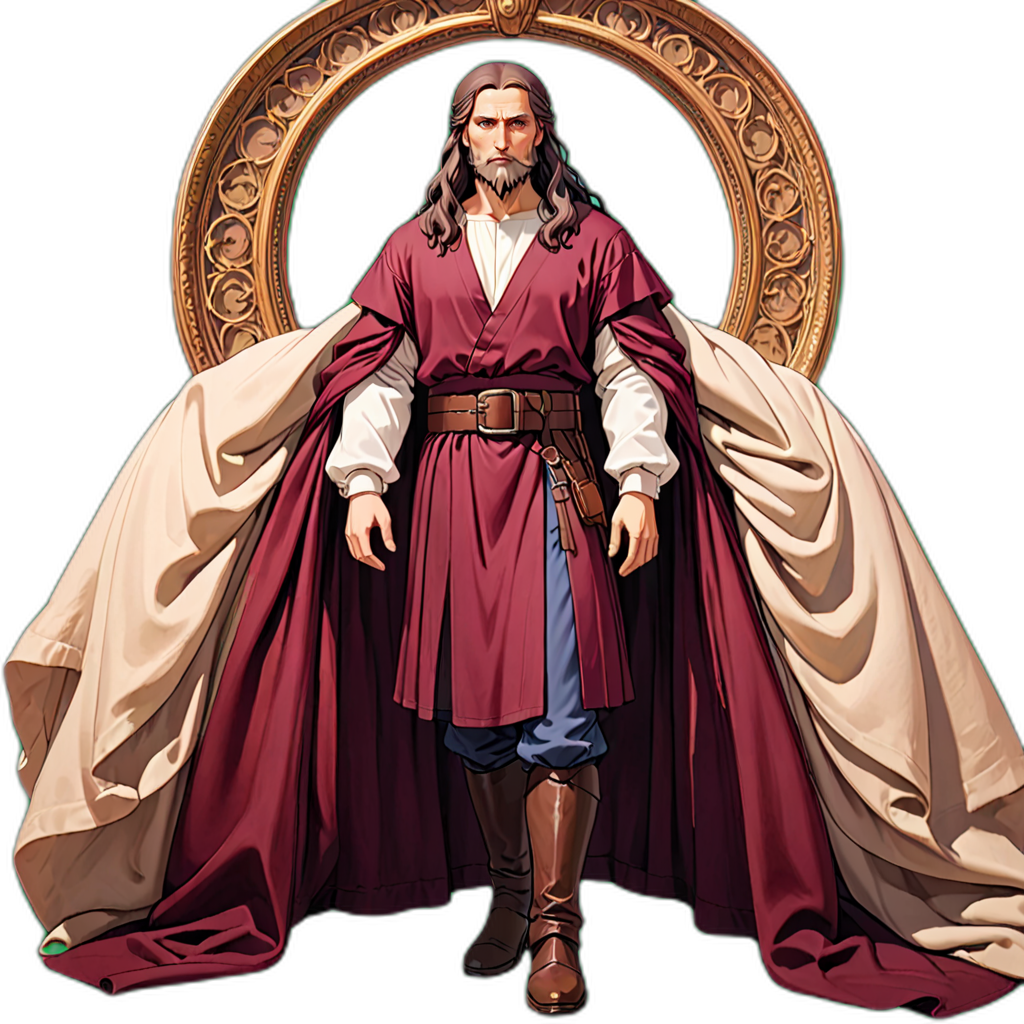 Leonardo da Vinci - Jabali AI Poster