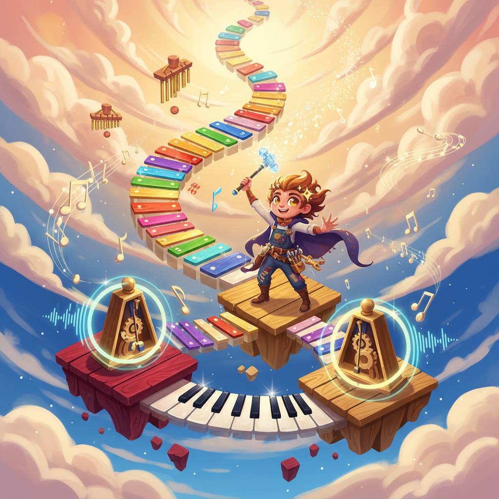 Harmonic Hammer Hop - Jabali AI Poster