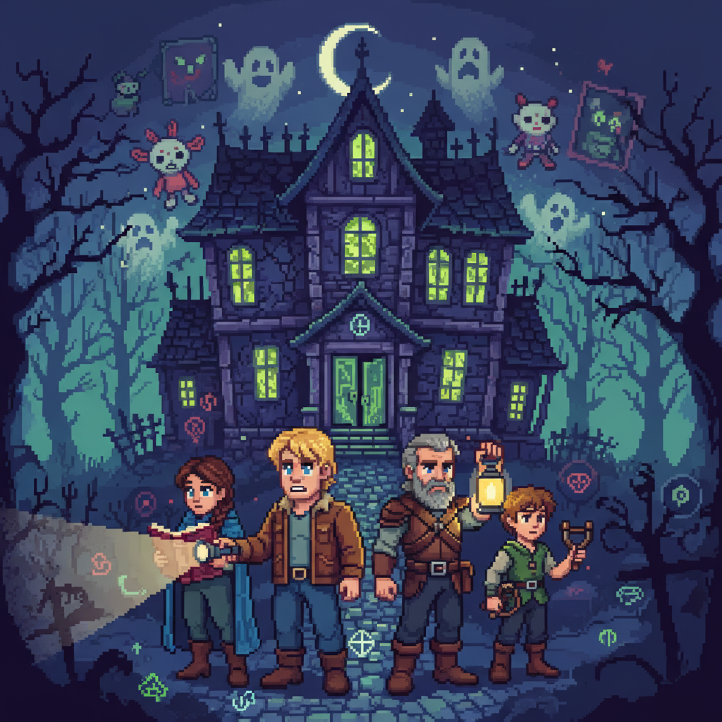 Midnight Manor - Jabali AI Poster