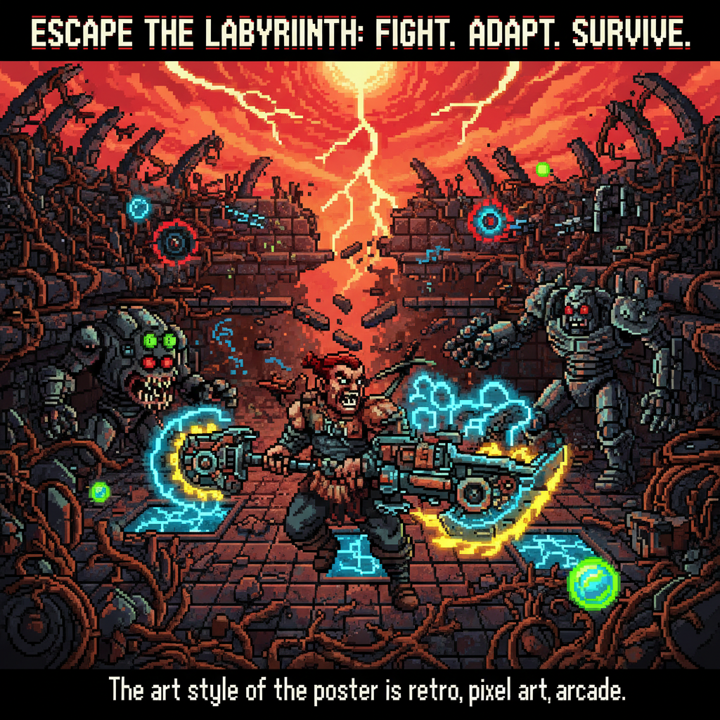 Arena of Rage - Maze Shooter Arcade by Jabali AI