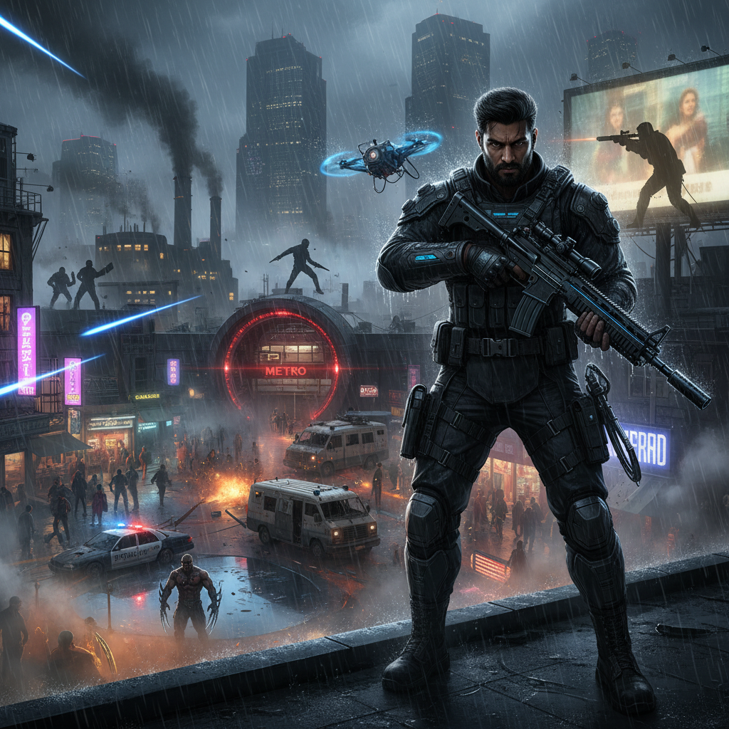 VIKRAM — Shadow Enforcer - 3D Open World by Jabali AI