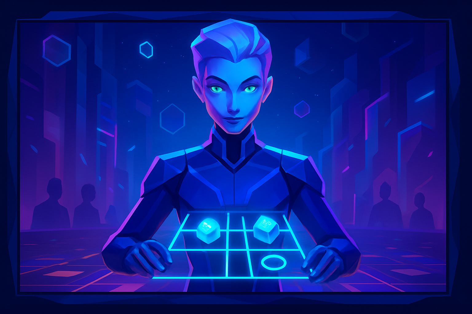 Neonix Cipher - 3D Character Simulation by Jabali AI