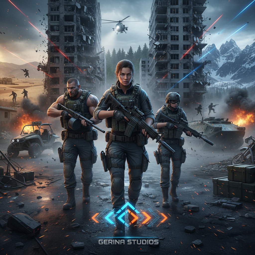 Gerina Ops: Last Survival - 3D Open World by Jabali AI
