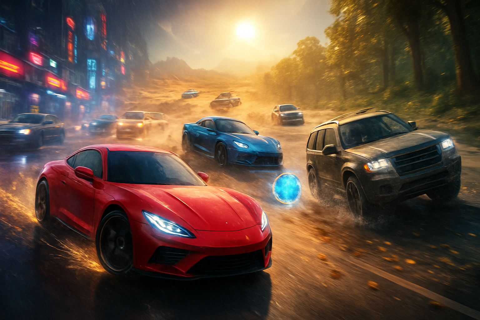 Rage Road Rivals - 3D Racing by Jabali AI