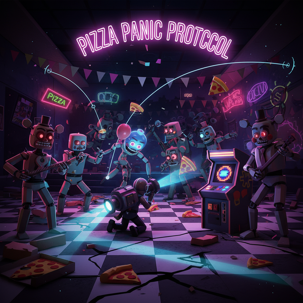 Pizza Panic Protocol - Strategic Defense Arcade by Jabali AI