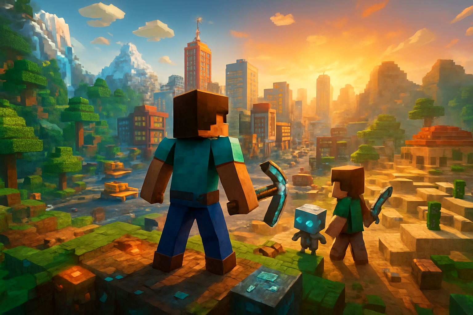 Blockworld Reforged - 3D Open World by Jabali AI