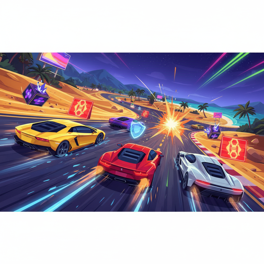 Supercar Showdown: Nitro Rivals - 3D Racing by Jabali AI