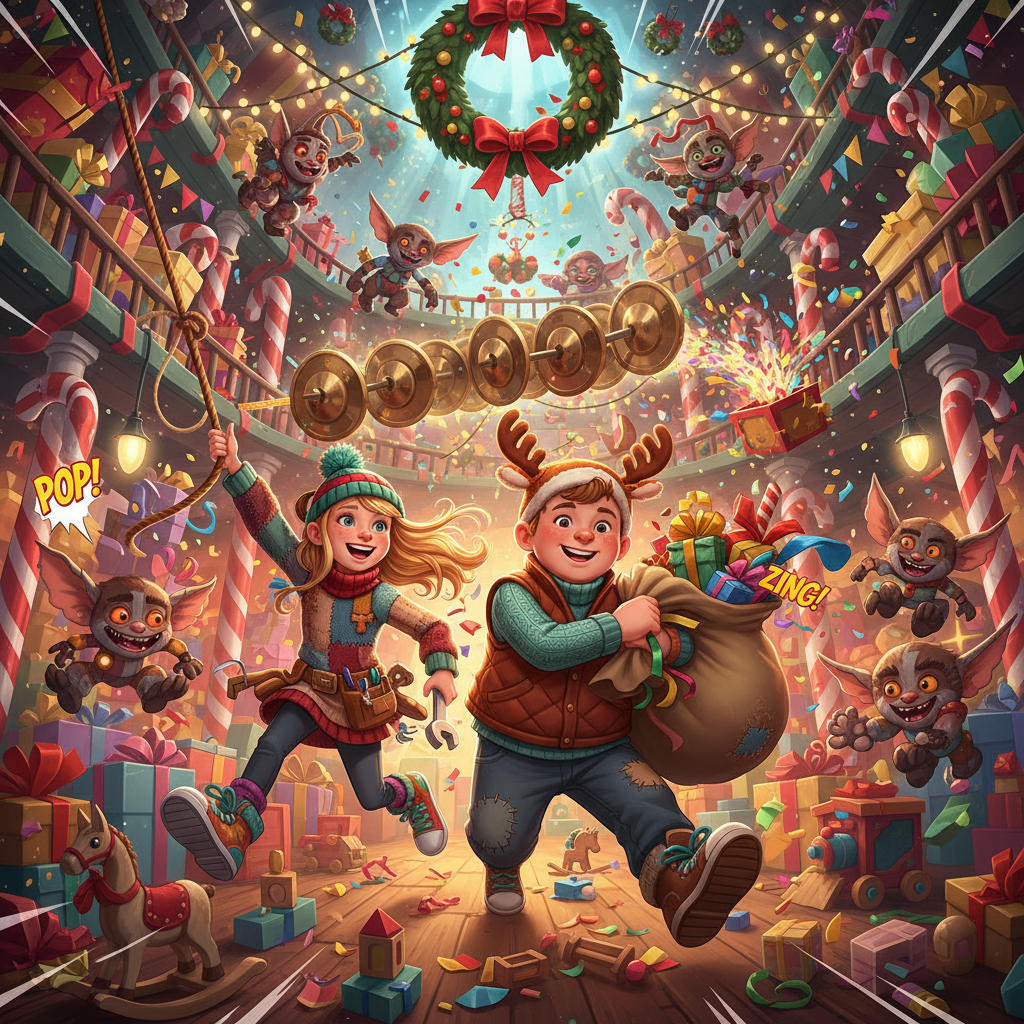 Clockwork Caper - Jabali AI Poster