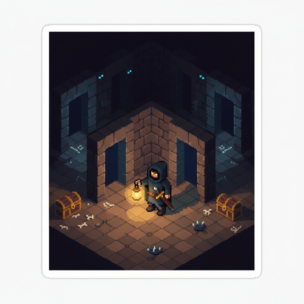 Pixel Pitch Boss - Dungeon Crawler RPG by Jabali AI