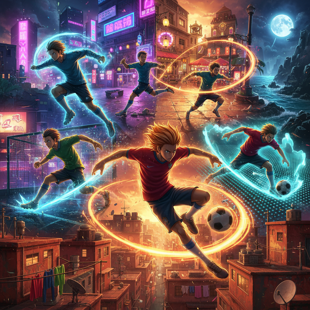 Neon Pitch Rivals - 3D Open World by Jabali AI