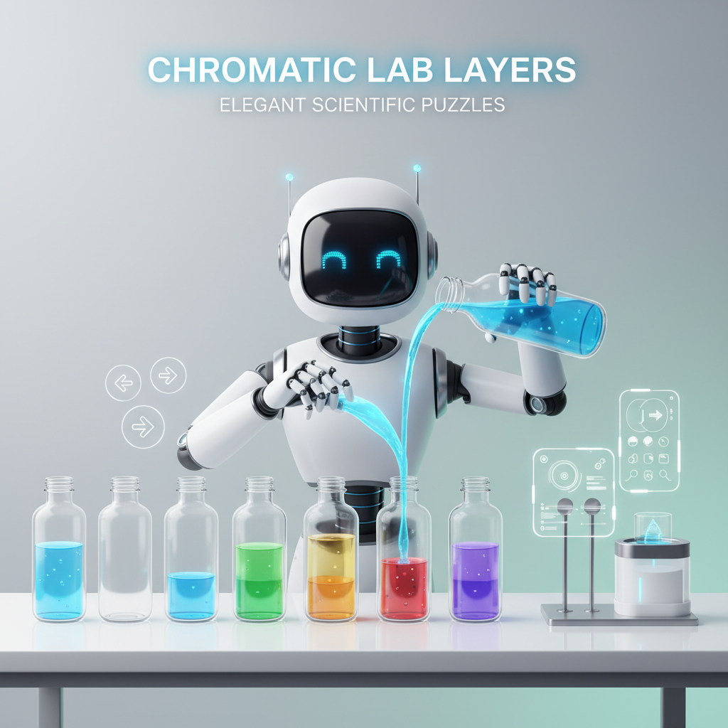 Chromatic Lab Layers - Grid-Based Puzzle by Jabali AI