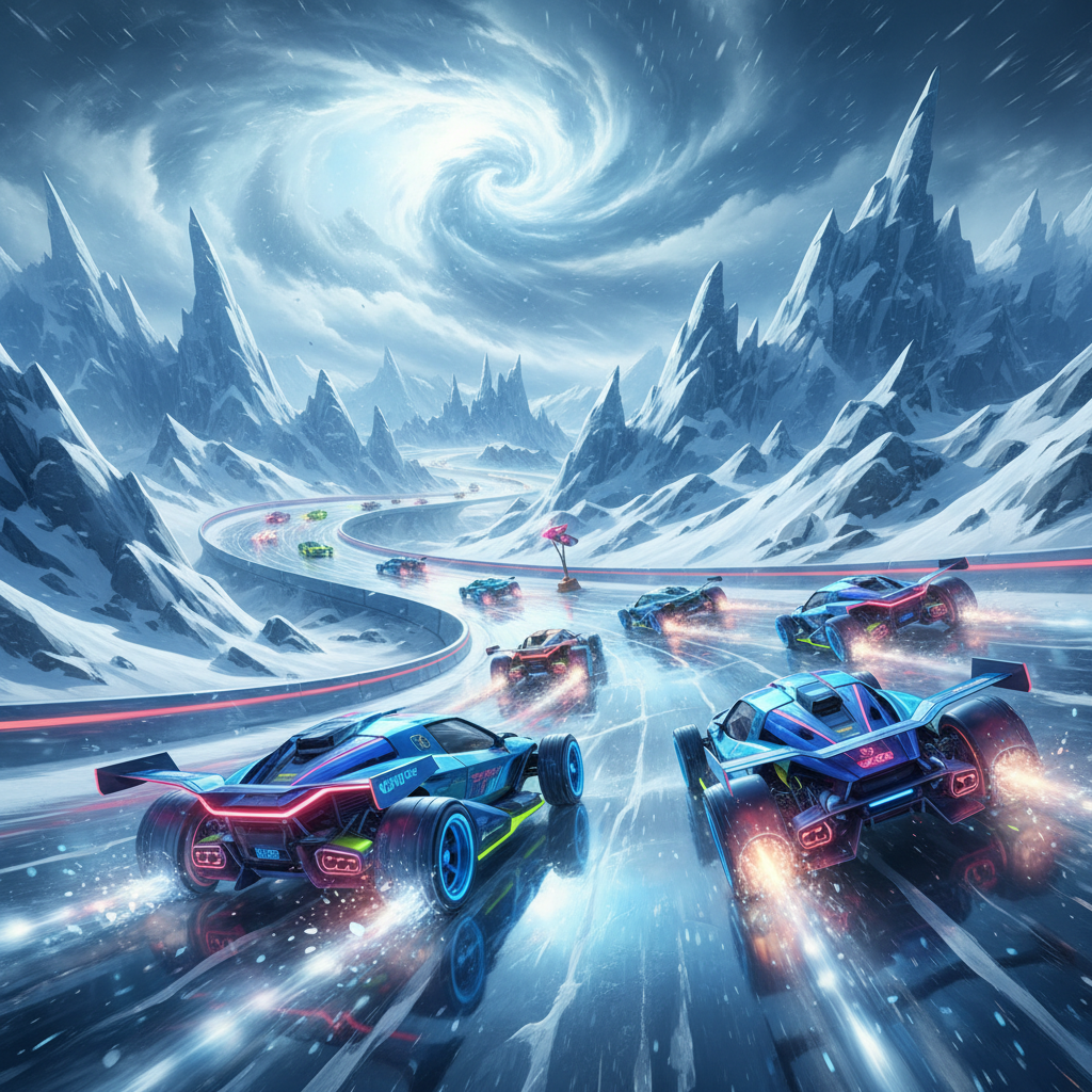 Blizzard Road Rivals - 3D Racing by Jabali AI