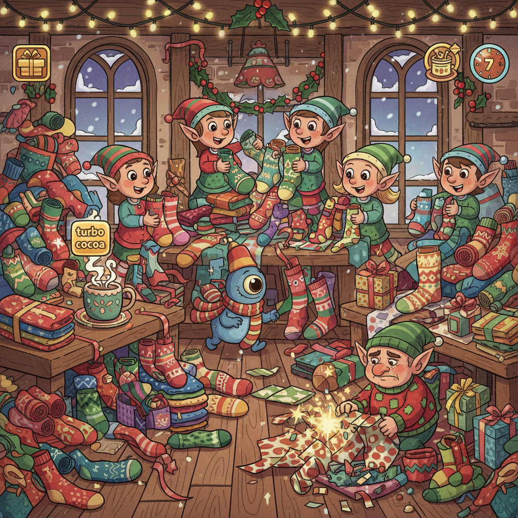 Cozy Workshop Wrappers - Jabali AI Poster