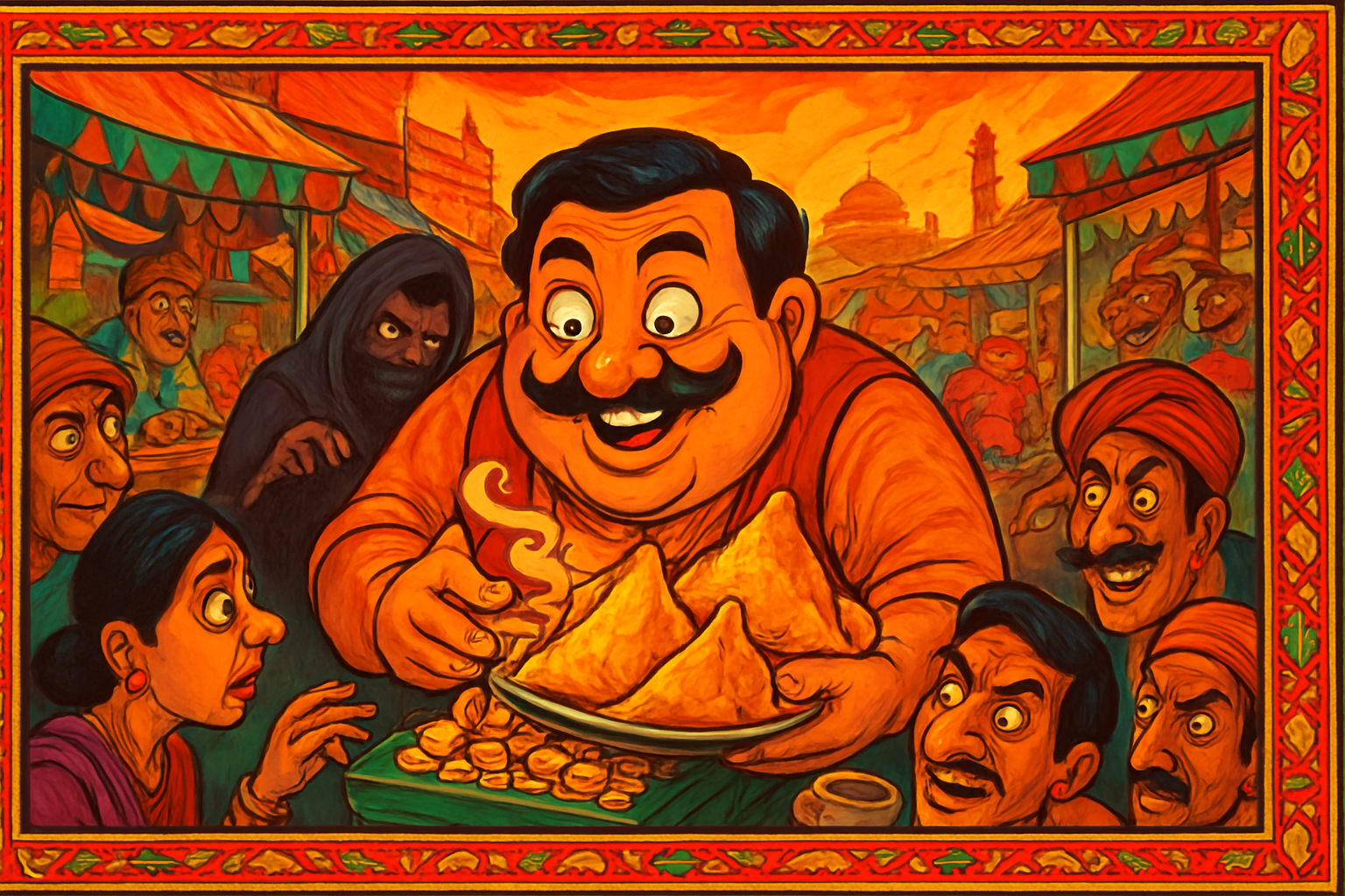 Ramkishore and the Greedy Samosa - Branching Interactive Story by Jabali AI