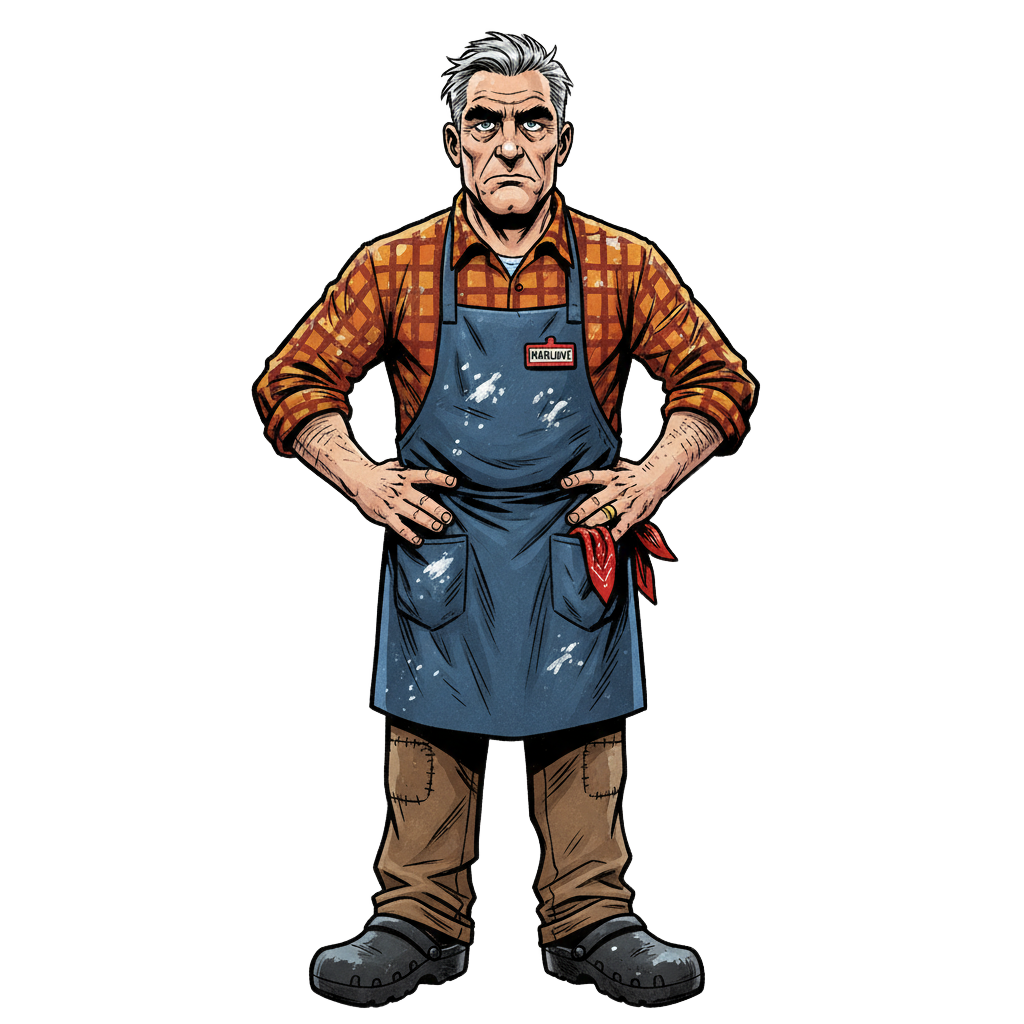 Chef Marlowe Finch - Jabali AI Poster