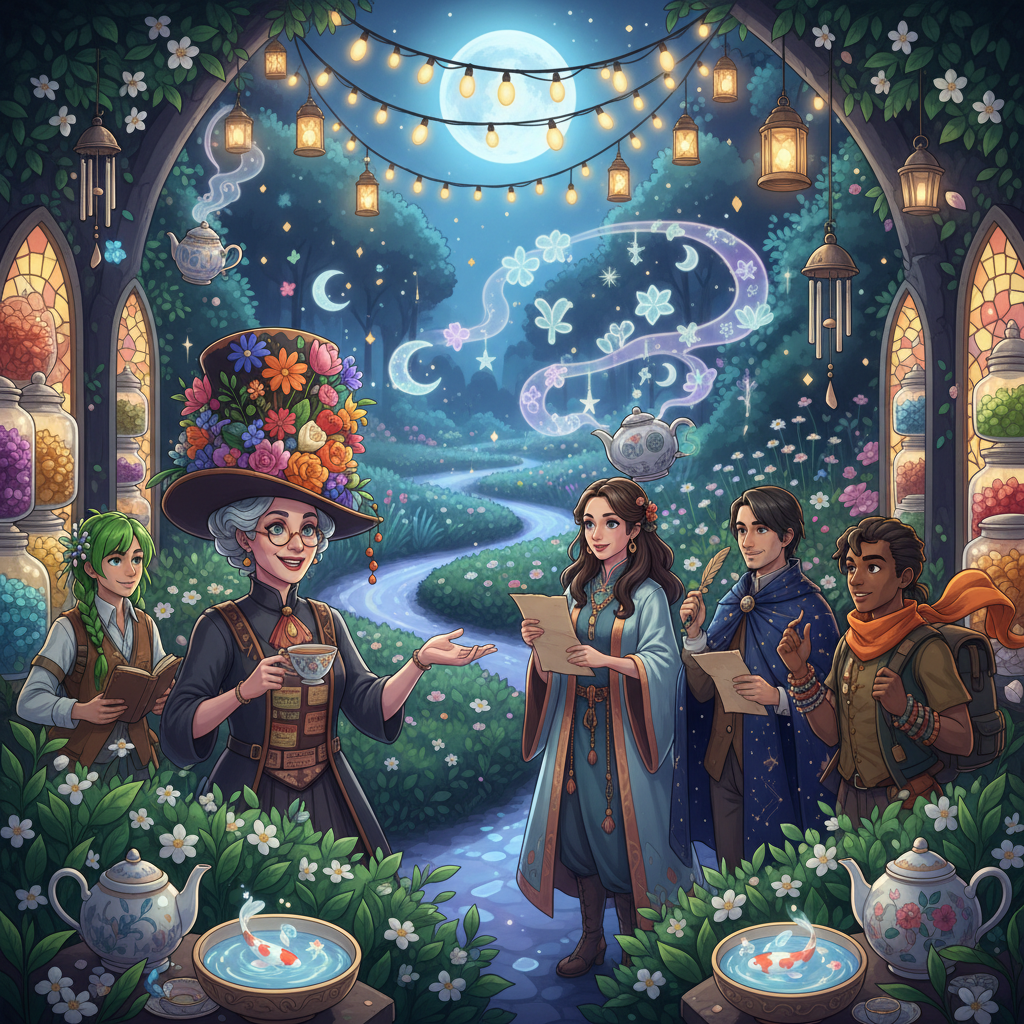 Moonlit Steep & Seek - Jabali AI Poster