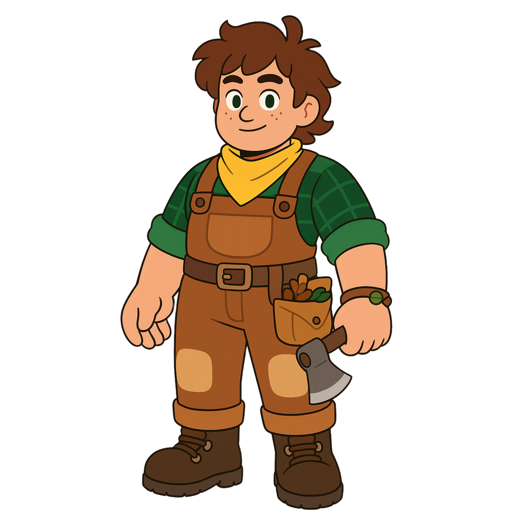 Timberly Sprucewhack - Character Life Simulation by Jabali AI