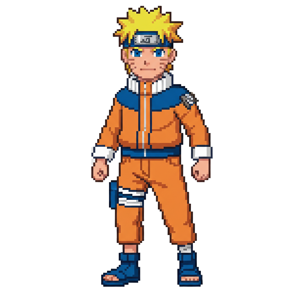 Naruto Uzumaki - Jabali AI Poster