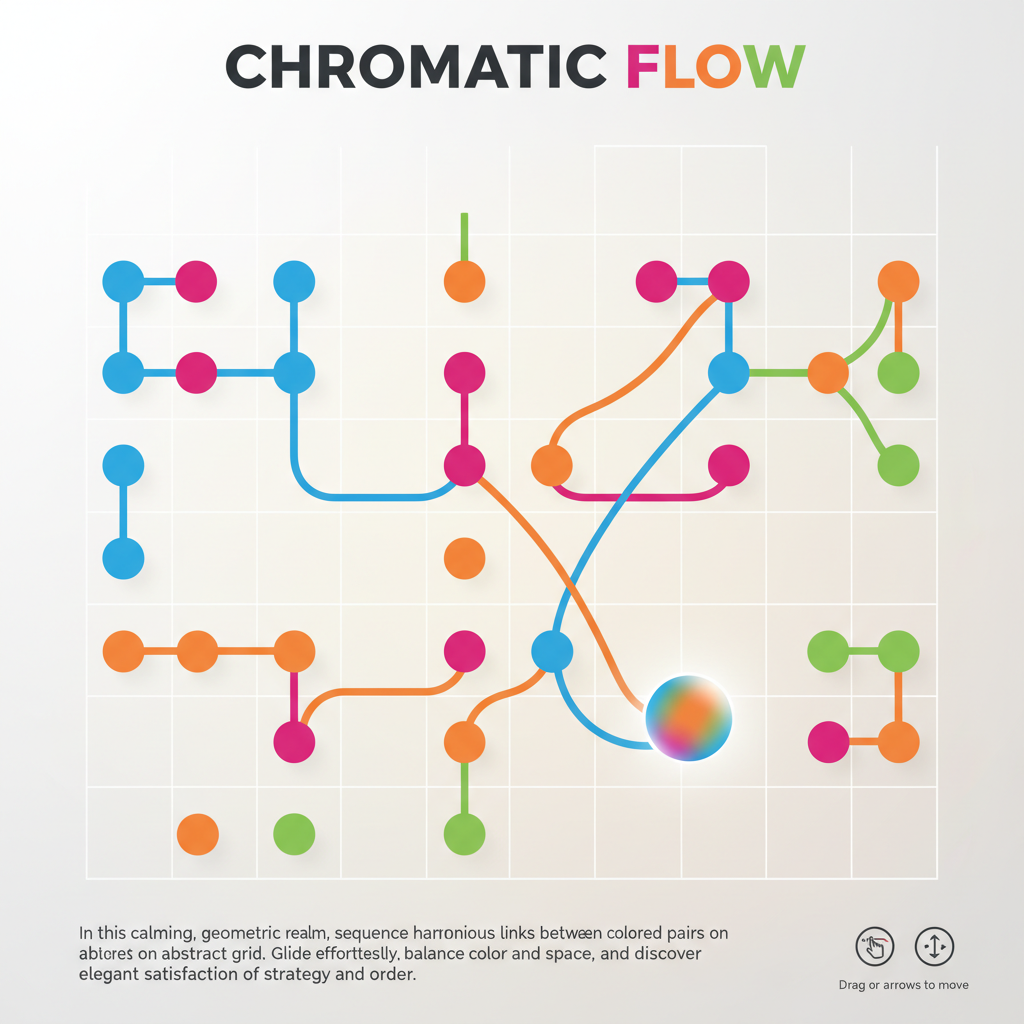 Chromatic Flow - Grid-Based Puzzle by Jabali AI