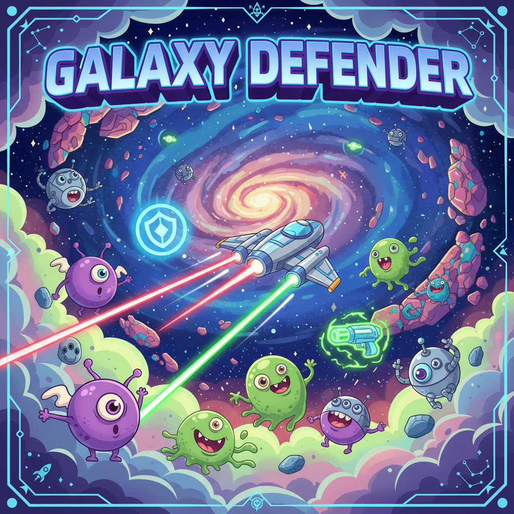Galaxy Defender - Fixed Shooter Arcade by Jabali AI