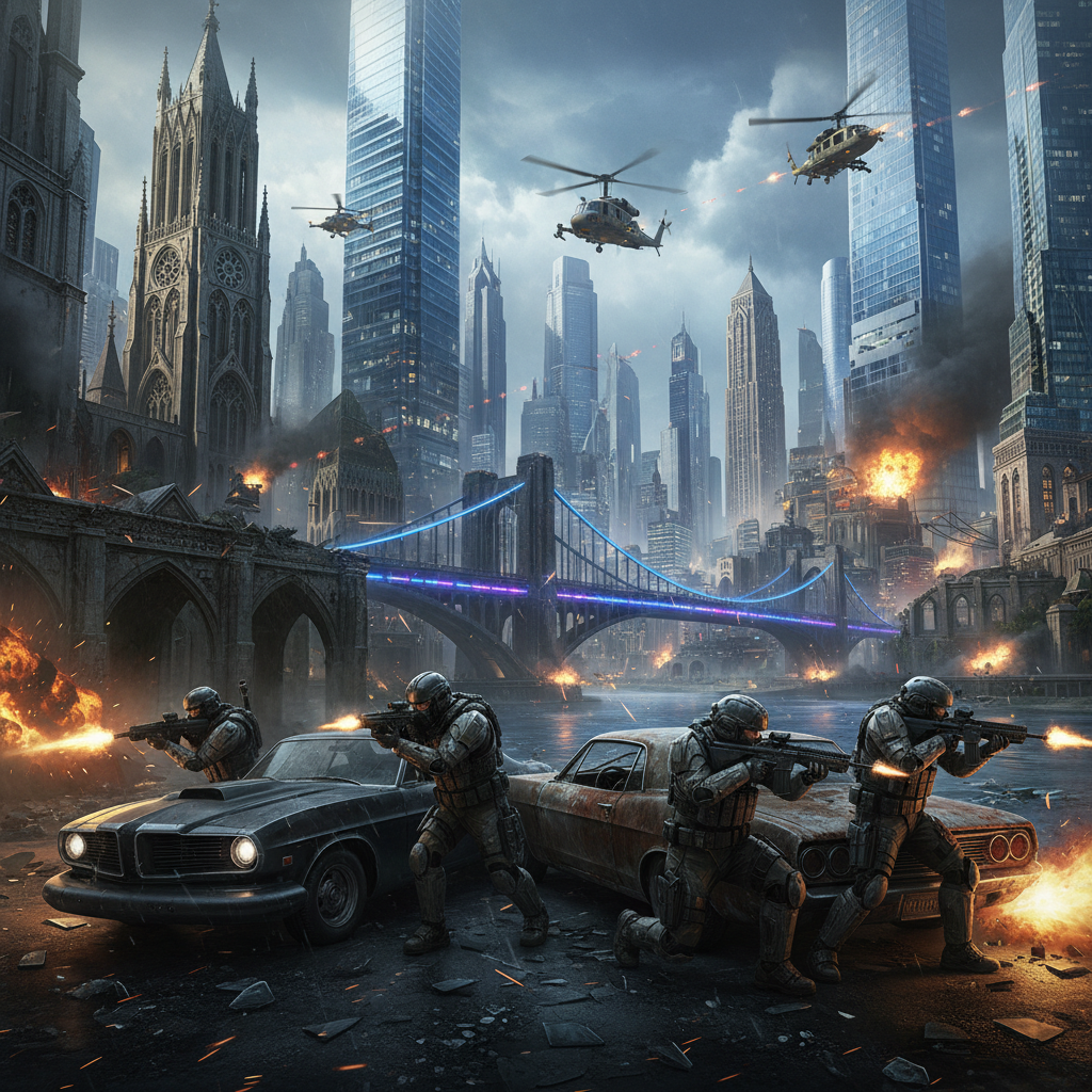 Time Rift City - 3D Open World by Jabali AI