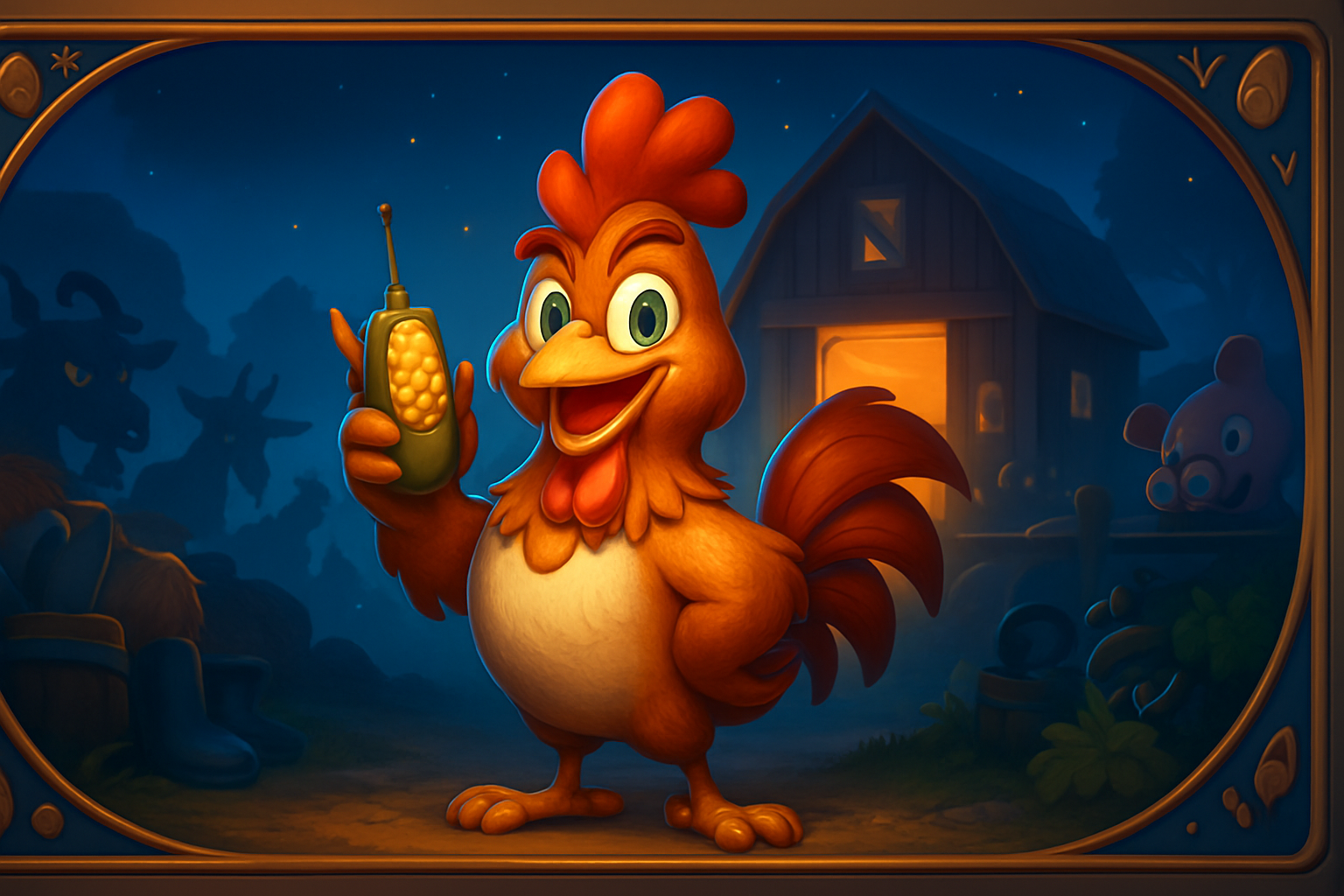 Chicken Reod3d - 3D Character Simulation by Jabali AI