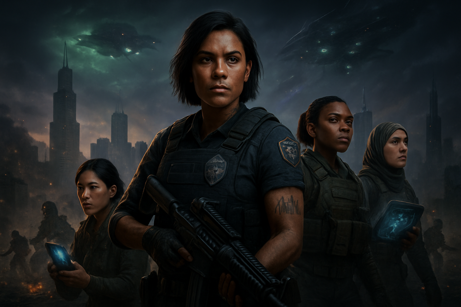 Sergeant Maya Alvarez - 3D Character Simulation by Jabali AI