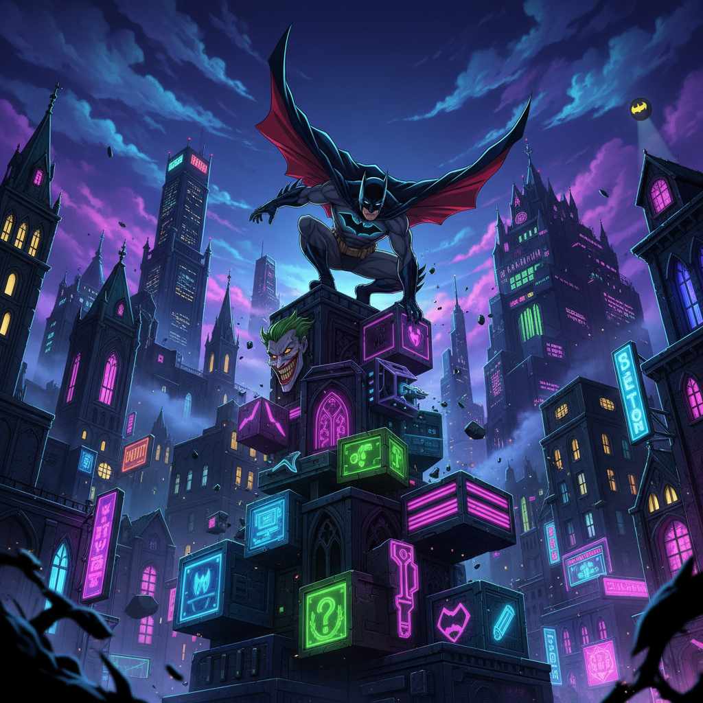 Batman: Gotham Stacks - Block Breaking Arcade by Jabali AI